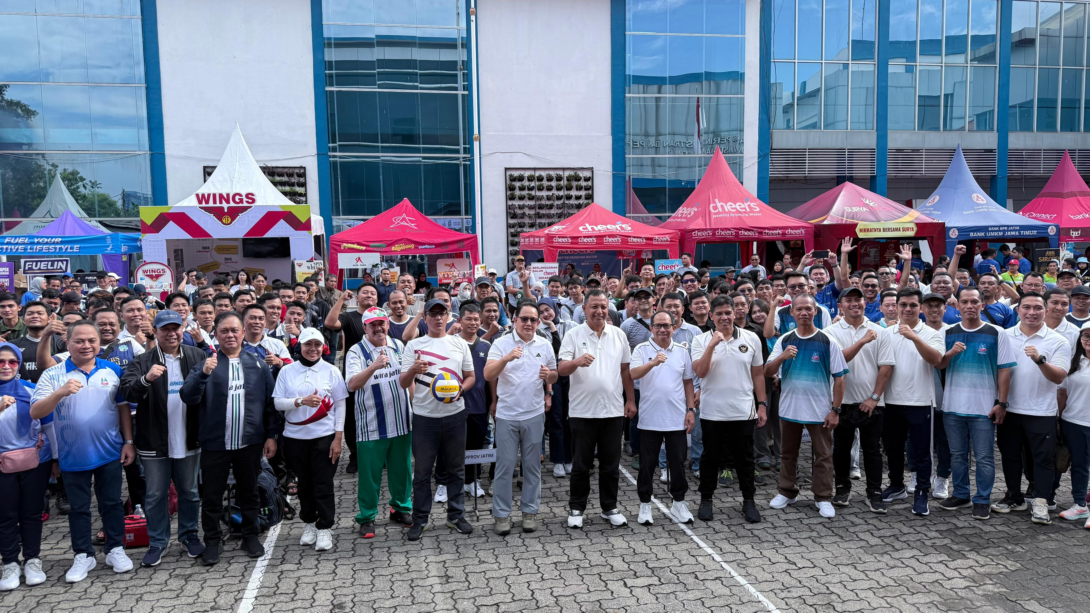 PT PWU Jatim Raih Prestasi di Pekan Olahraga Mitra Industri  (PORMI) Jawa Timur 2025